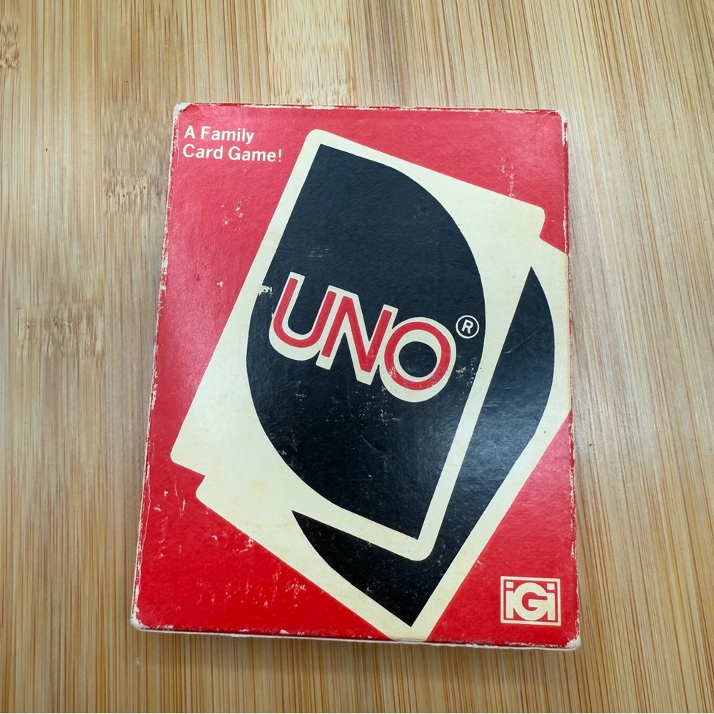 Vintage 1979 Uno Card Game International Games